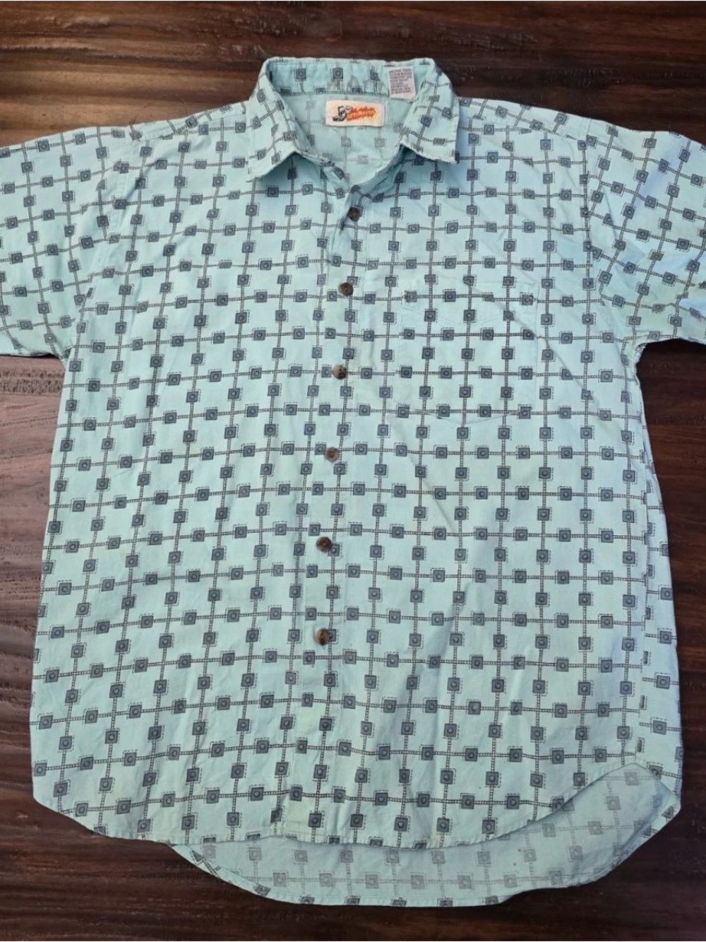 Epic Button Up, Super Rare Funky Shirt